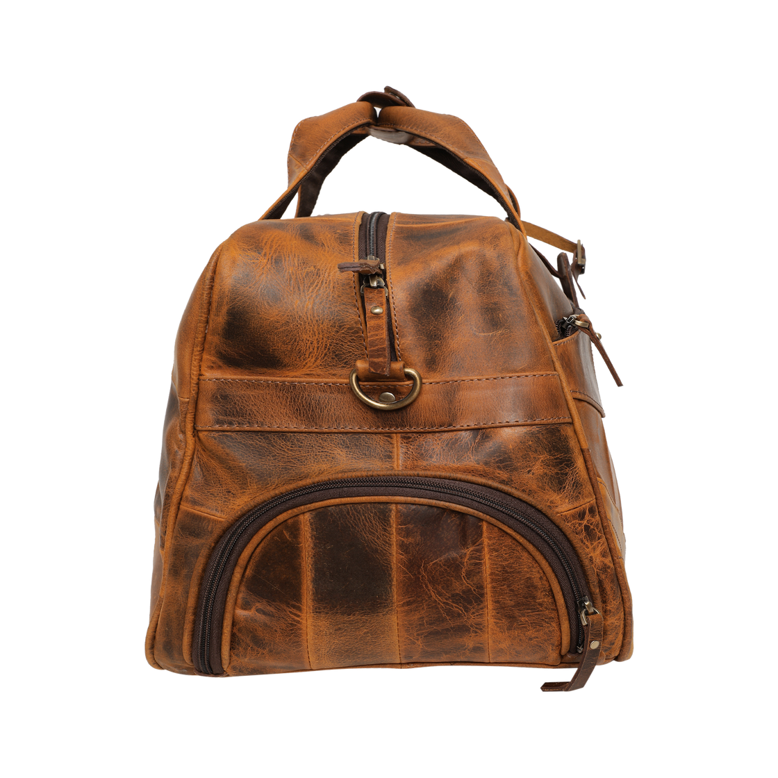 John Leather Travel Duffle Bag
