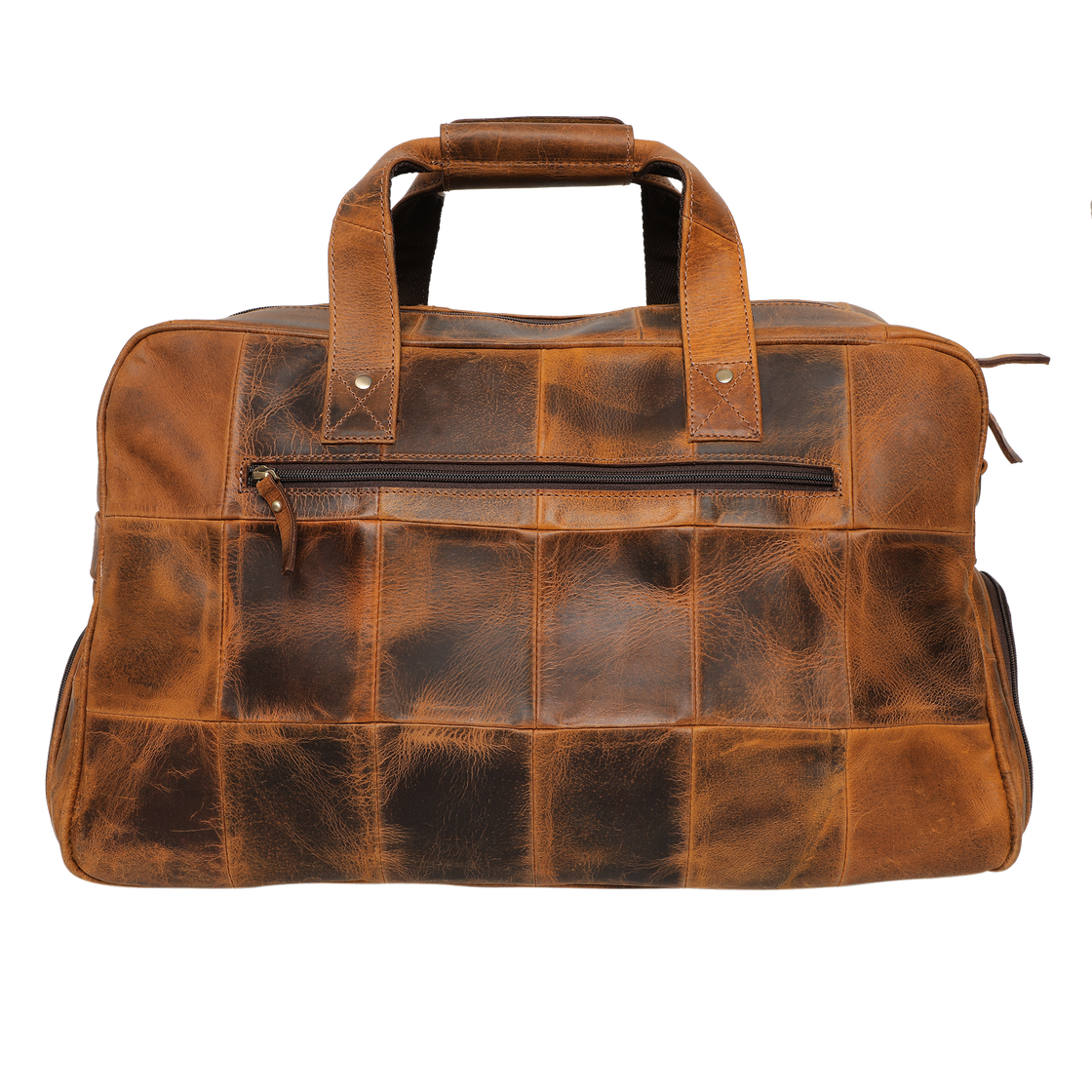 John Leather Travel Duffle Bag