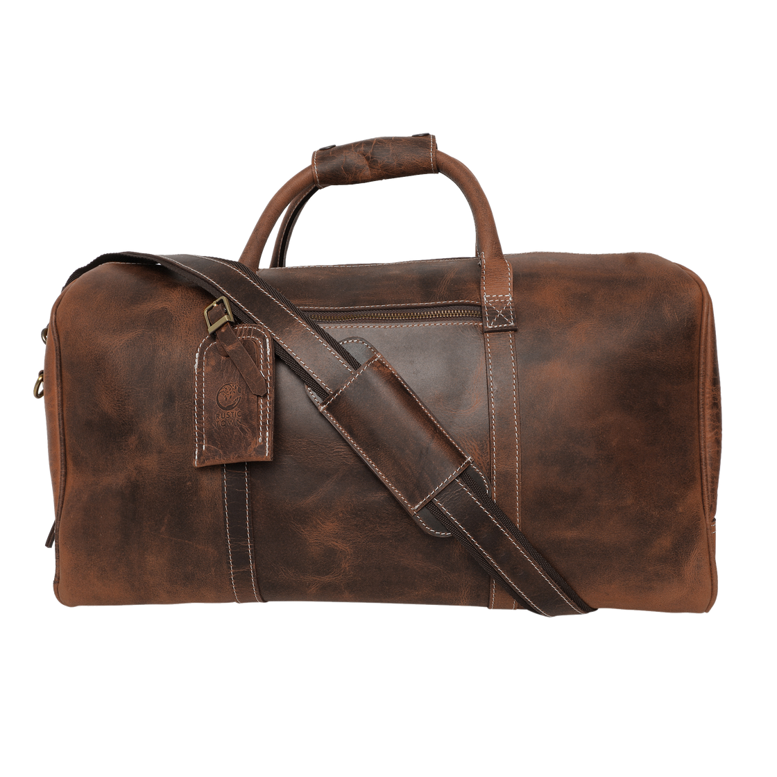 Sasha Carry On Leather Duffle Bag (Mulberry)