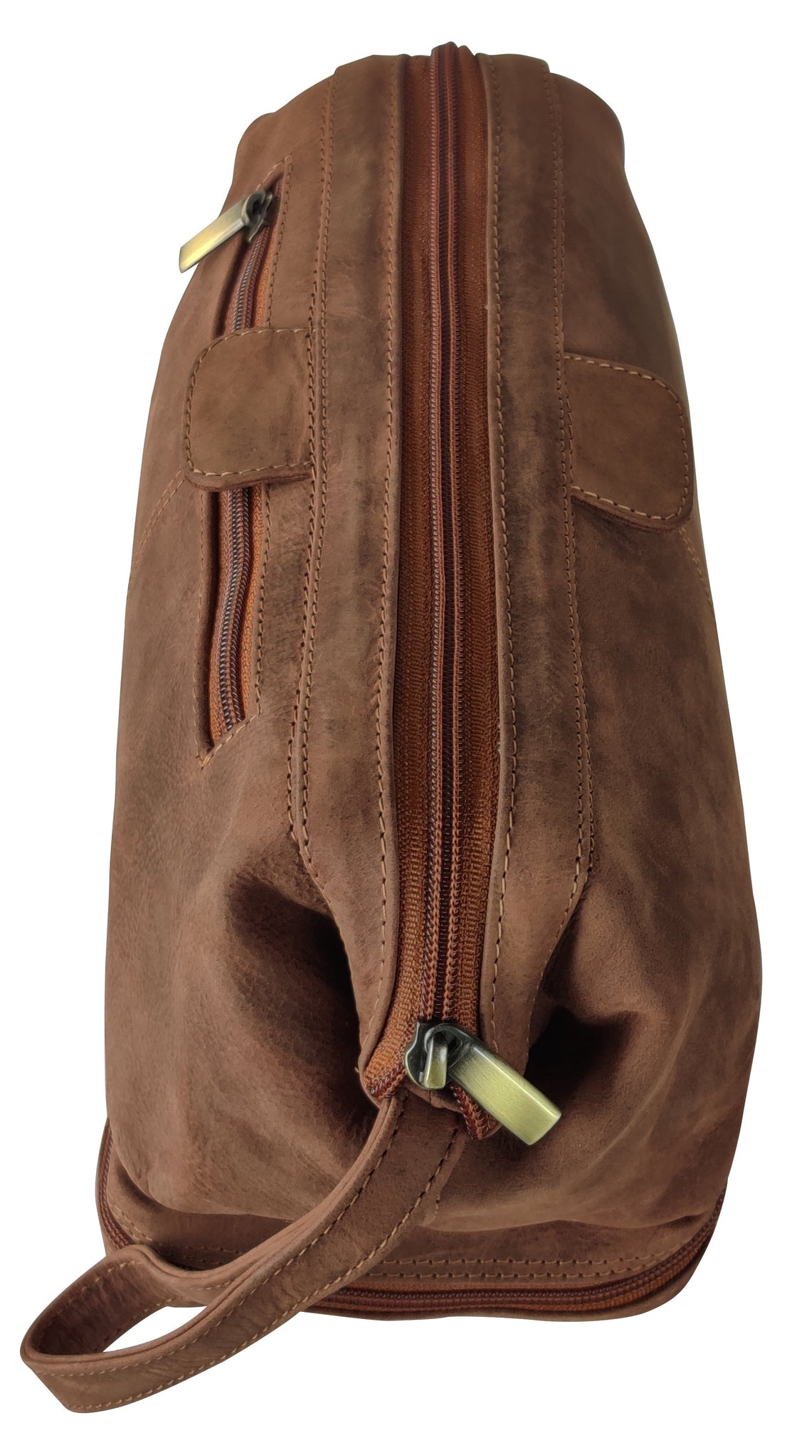 Megan Leather Travel Cosmetic Bag