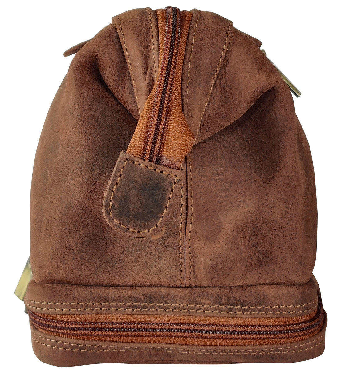 Megan Leather Travel Cosmetic Bag