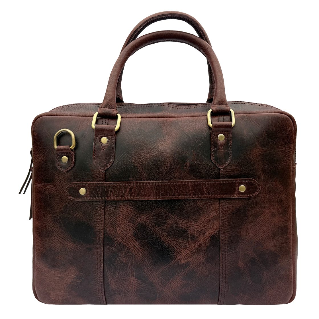 Leather Messenger Bag for Men | Laptop Briefcase Satchel