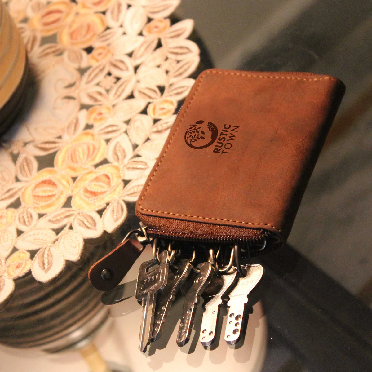 Slim Compact Key Holder Key Pouch