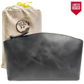 Sloane Leather Toiletry Bag | Full Grain Handmade Travel Dopp Kit