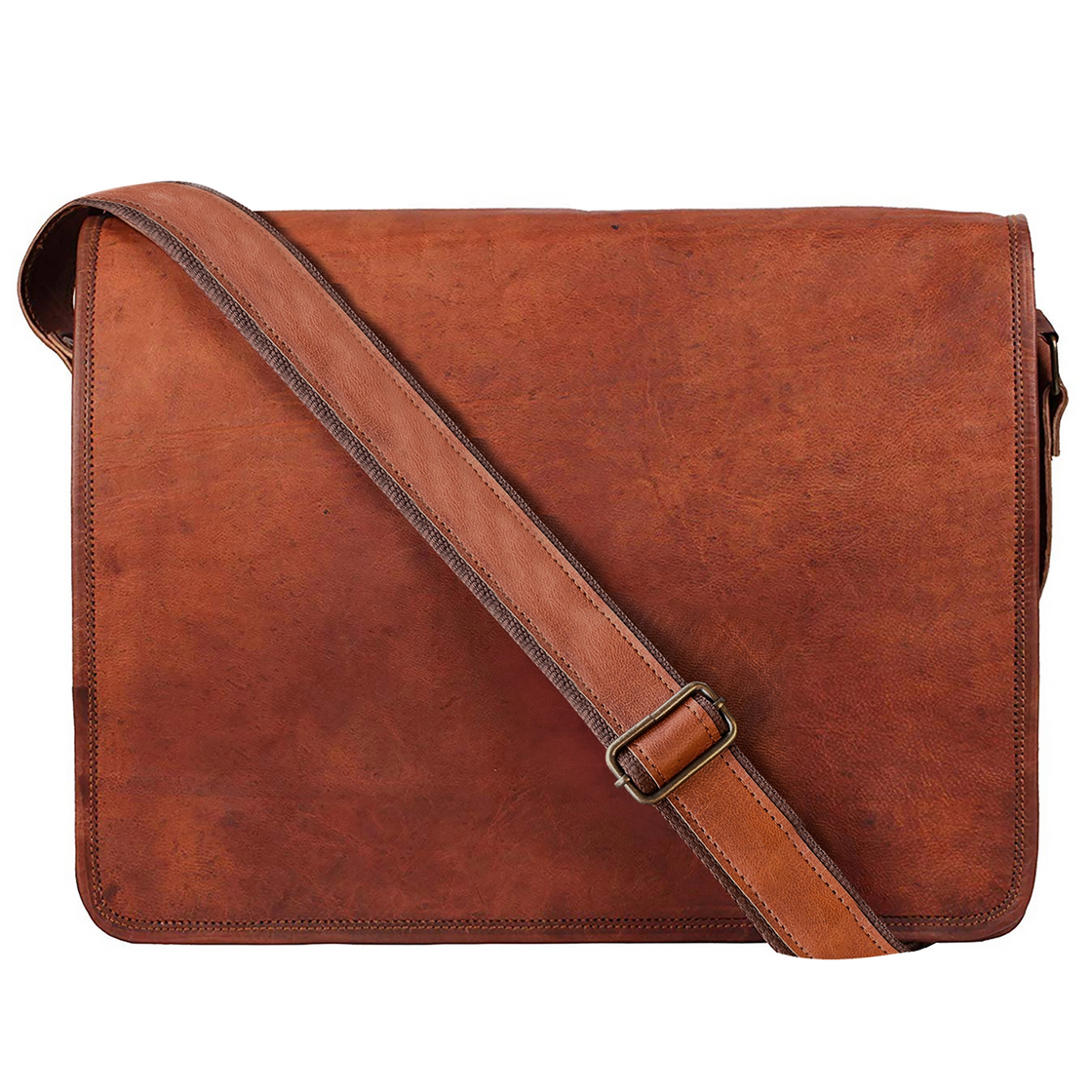 ARTISIAN LEATHER LAPTOP MESSENGER BAG (11 INCH)