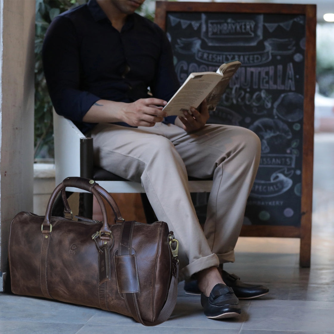 Nando Duffle Bag (Mulberry)