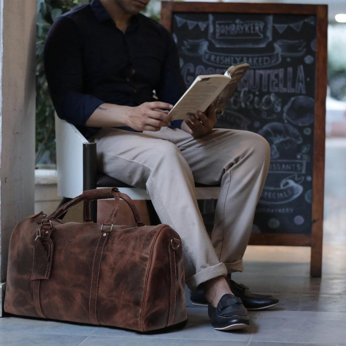 Nando Adventure Duffle Bag (Walnut Brown)