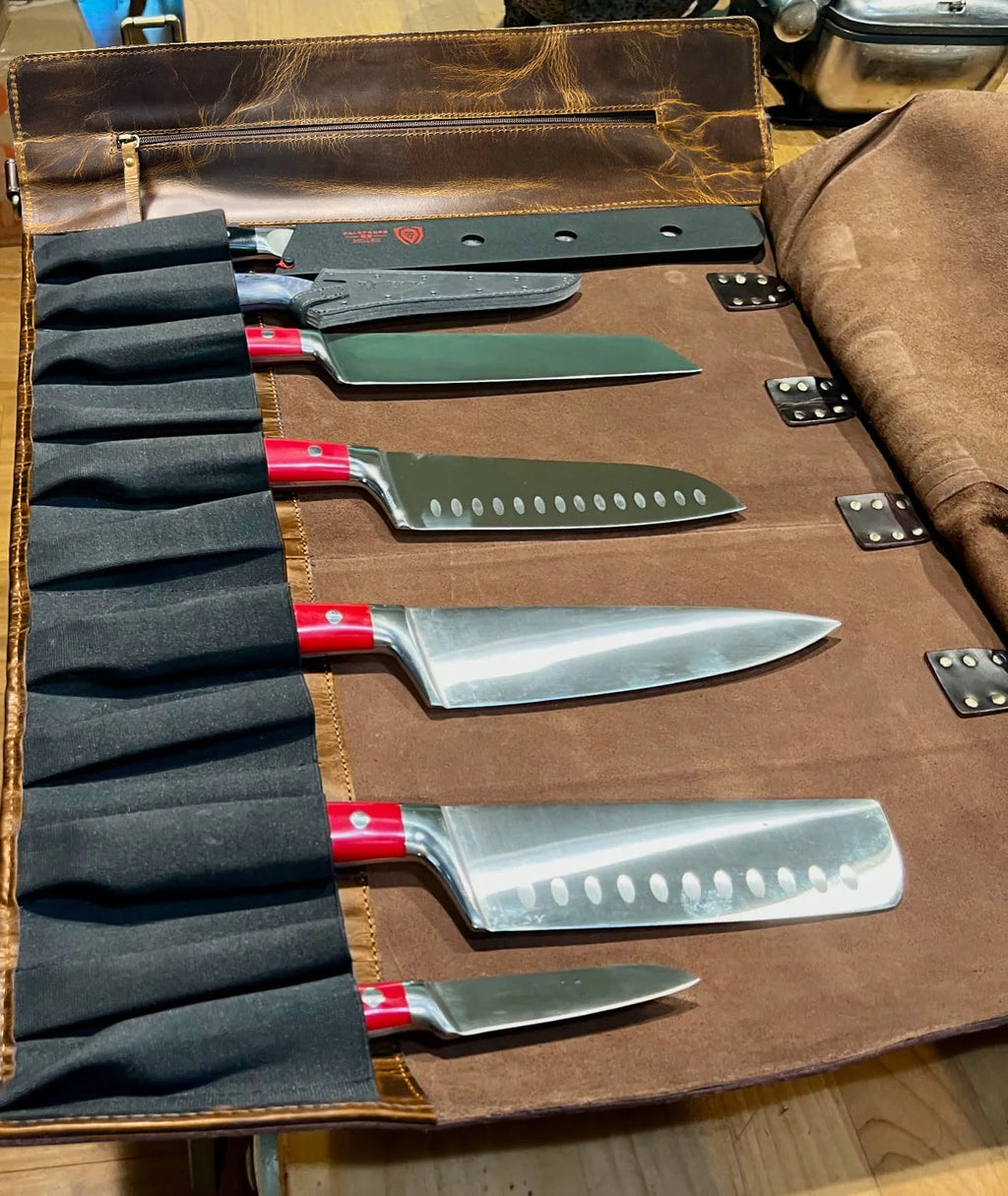 Atlas Koch Knife Roll- Tan(Brown)