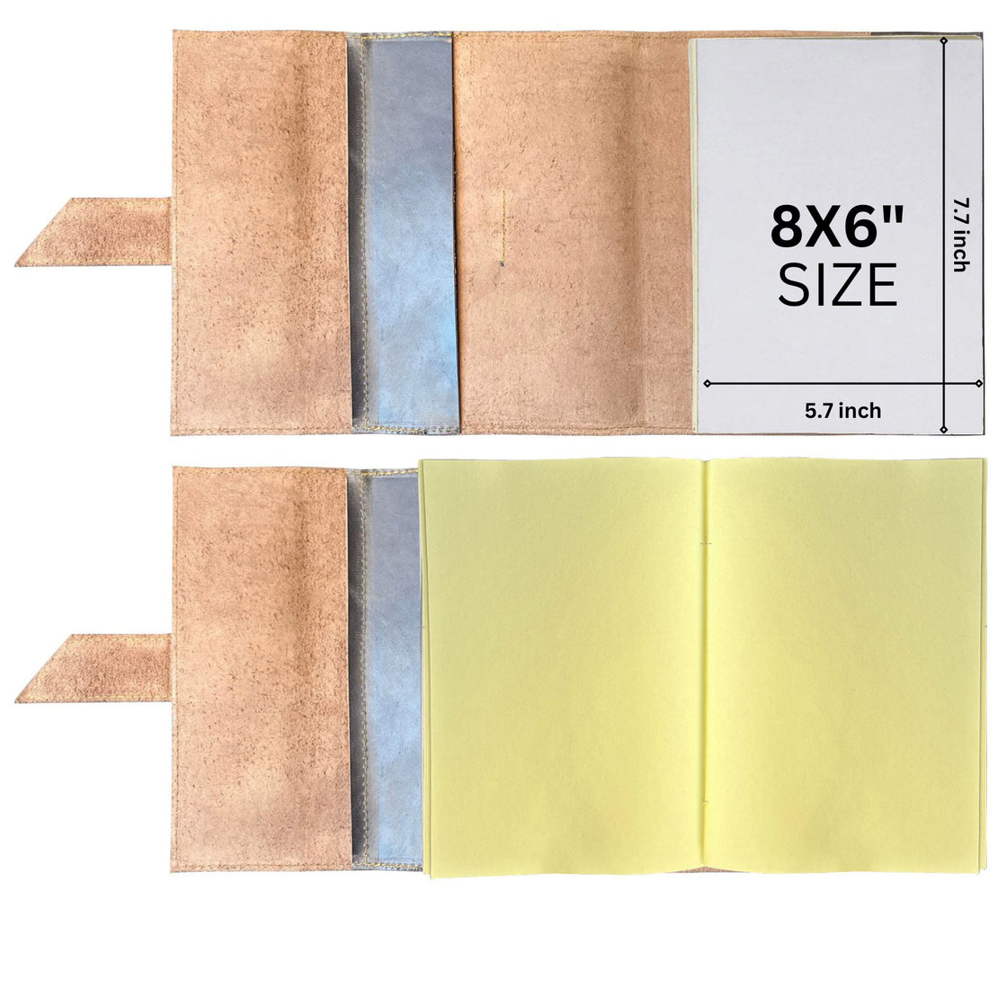 Refills for Refillable Leather Journals 6" x 8"
