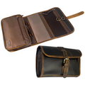 Finley Leather Hanging Toiletry Bag