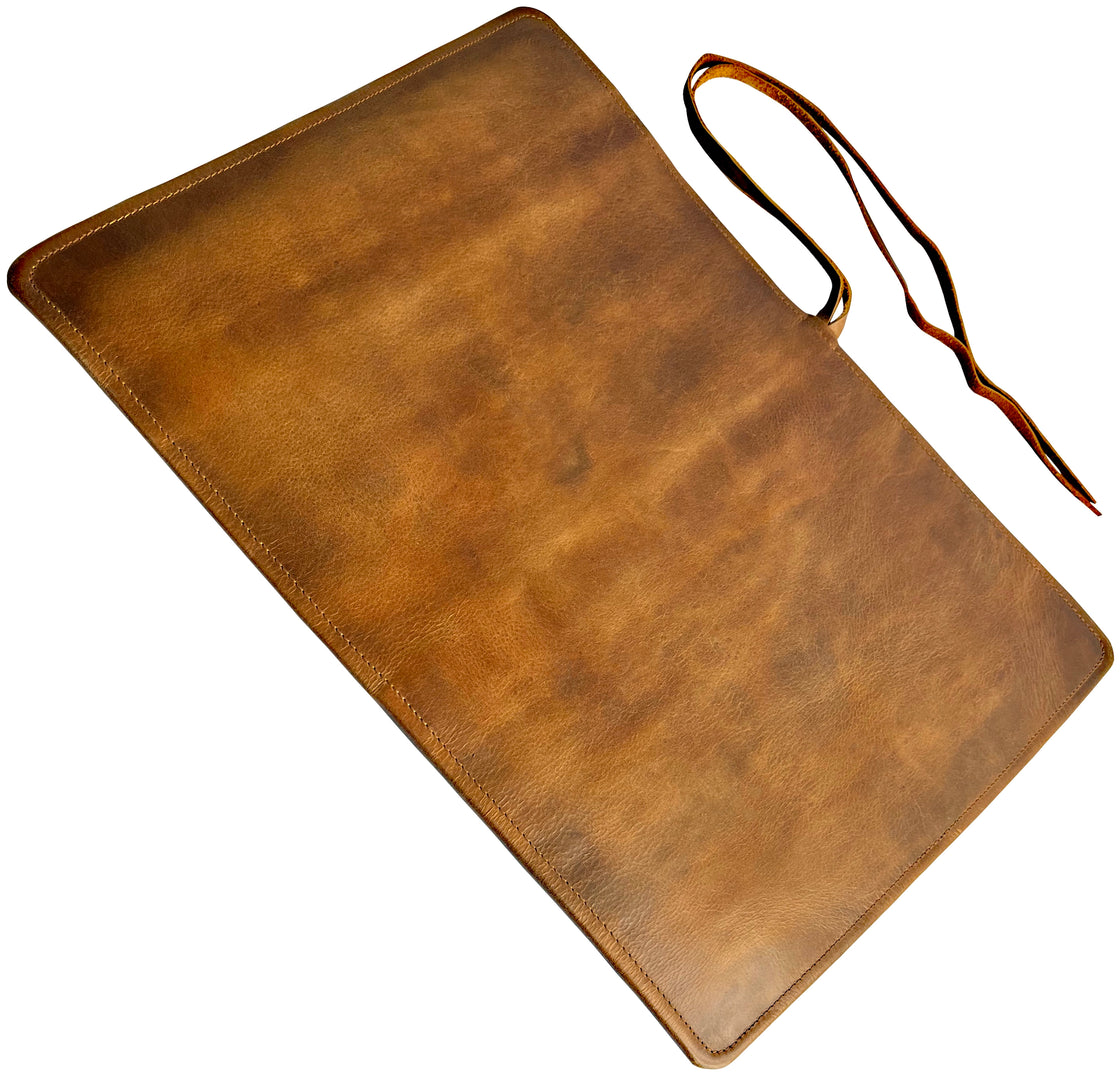 Nomad Leather Knife Roll - Chef's Knife Case Holder