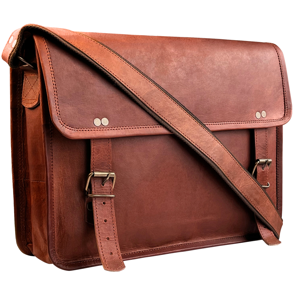 Scout Leather Laptop Messenger Bag (13 inch)