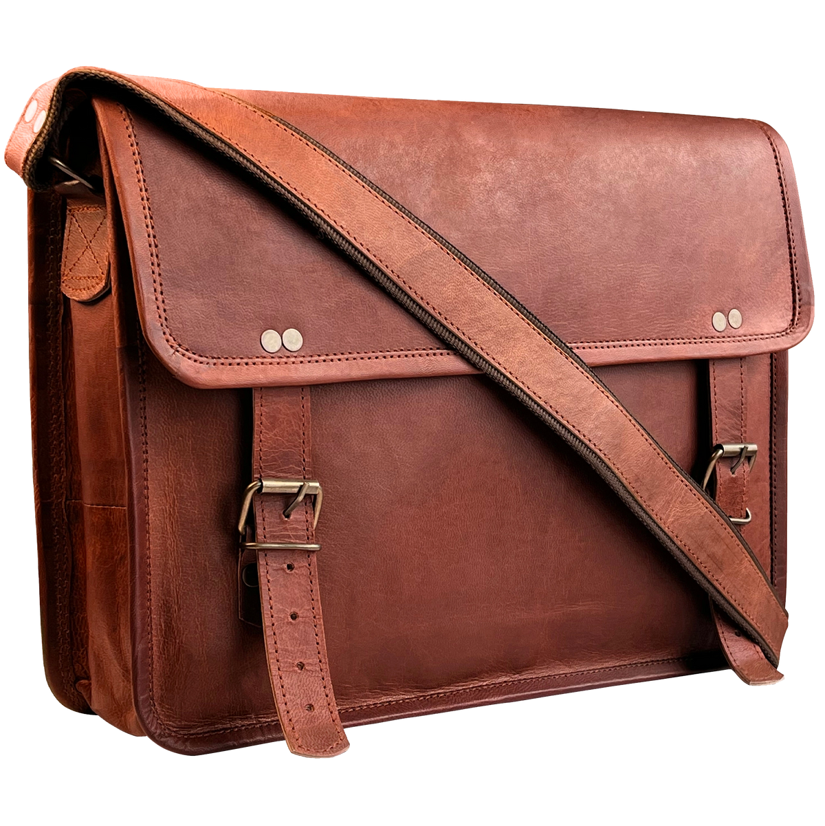 Scout Leather Laptop Messenger Bag (13 inch)