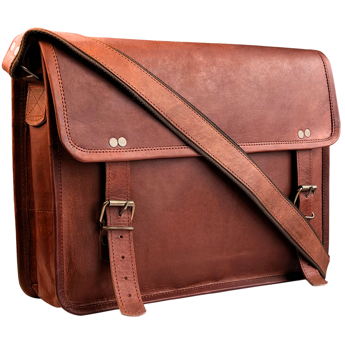 Scout Leather Laptop Messenger Bag (13 inch)