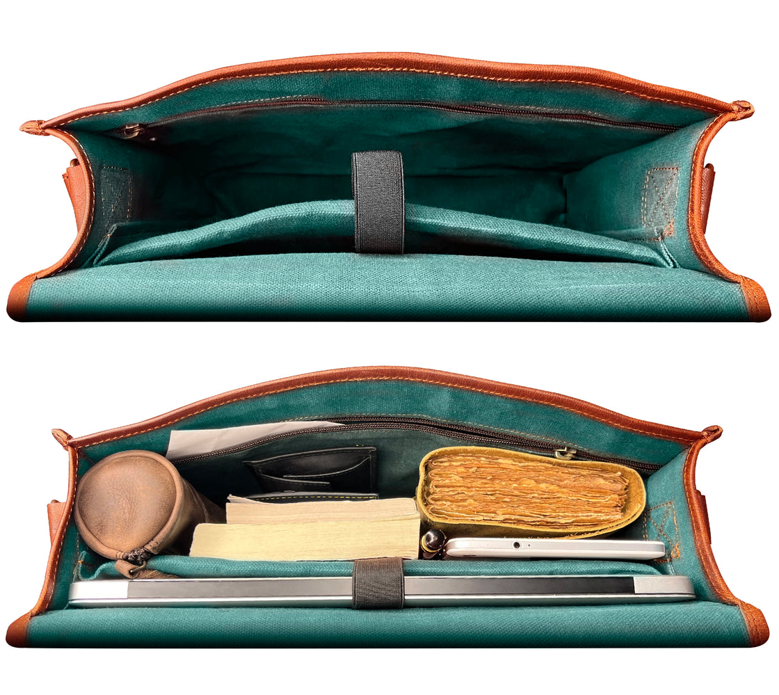 Scout Leather Laptop Messenger Bag (13 inch)