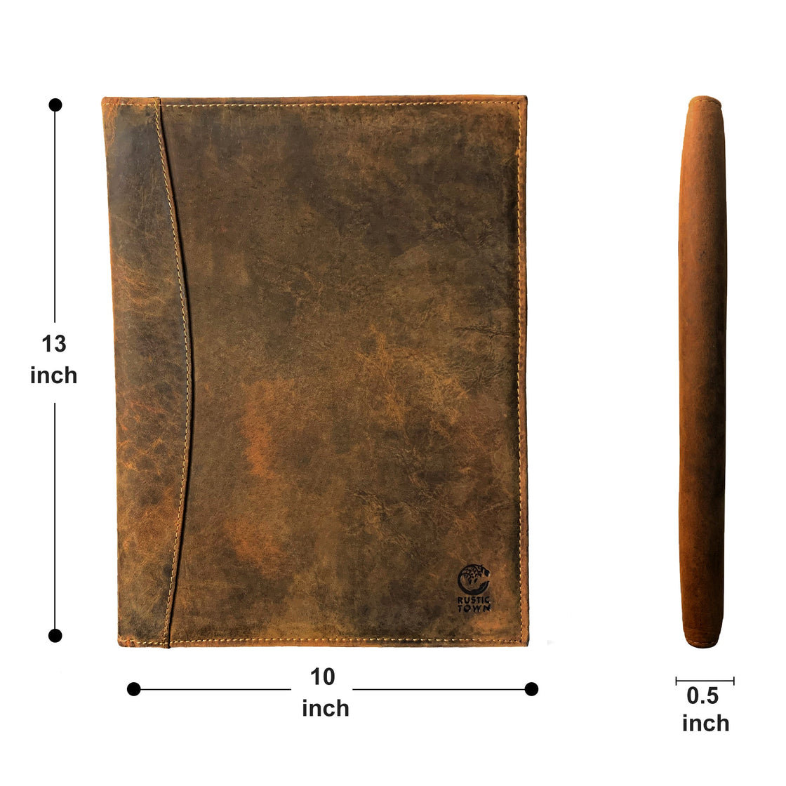 Royal Leather Portfolio (Tan)