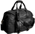 Casanova Leather Duffel Bag (Black)