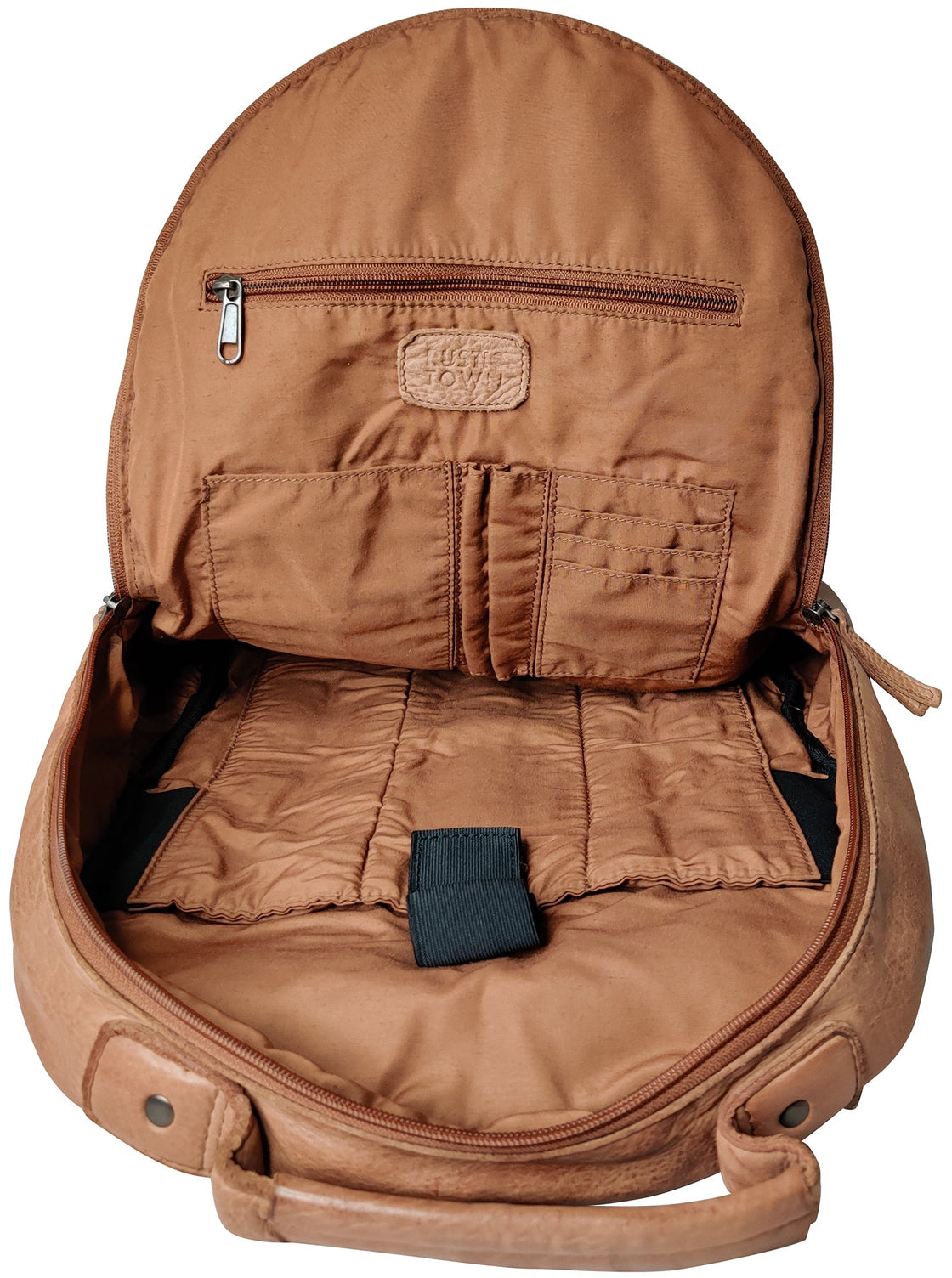 brown leather laptop backpack women& 39 Leather Laptop Backpack for Women, Cognac – Rustic Town India
