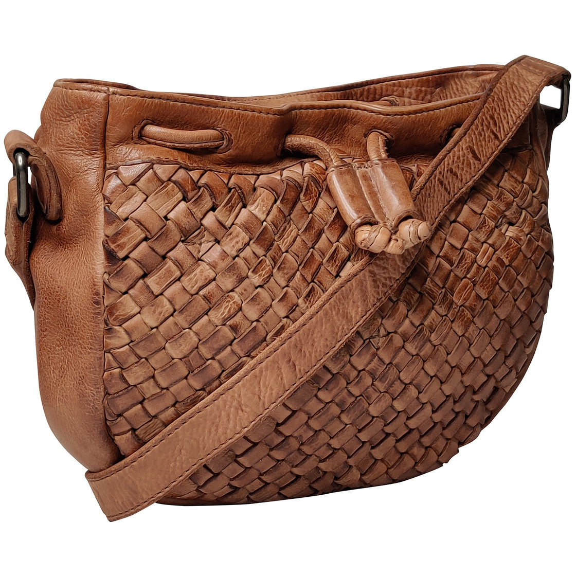 Shantiniketan Genuine Leather Floral Print Handbag – SPECTRUM-INDIA