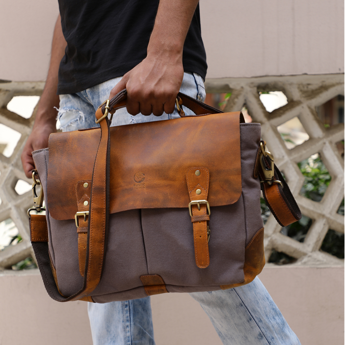 Buy Canvas Messenger Bags - Small & Large Designs – LeatherNeo