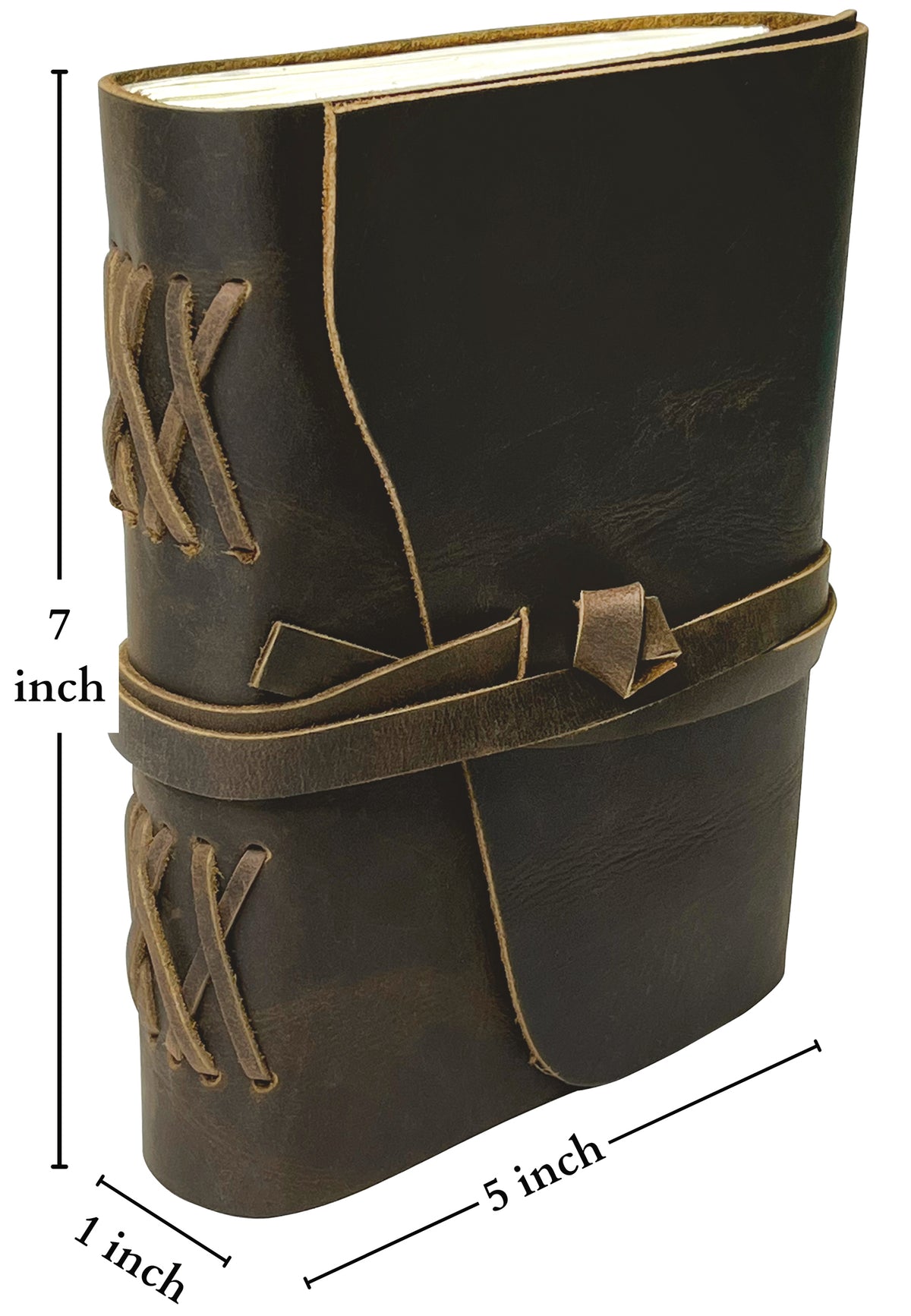Shrewd Leather Journal Lined Notebook