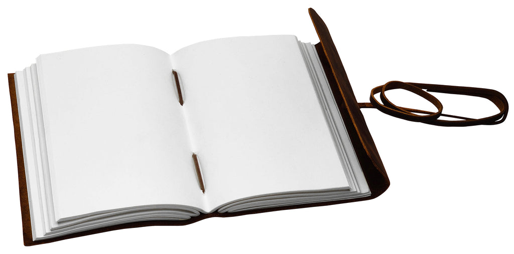 Heart Embossed Leather Journal for Women