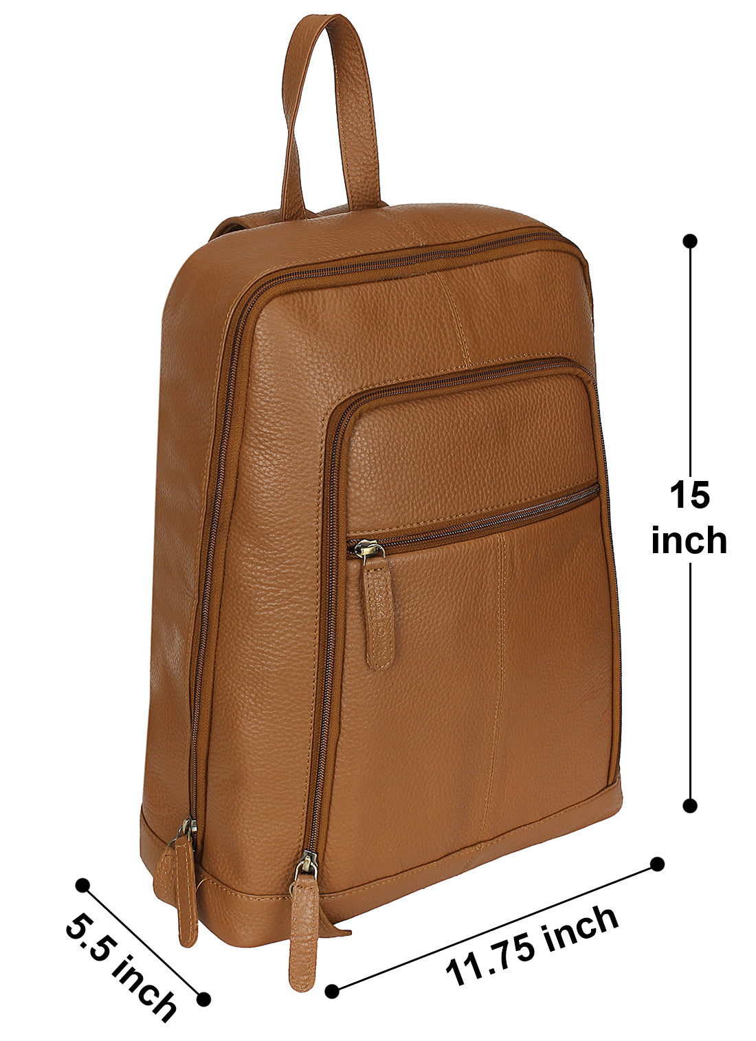 Genuine Leather Backpack Travel Rucksack Shoulder Bag