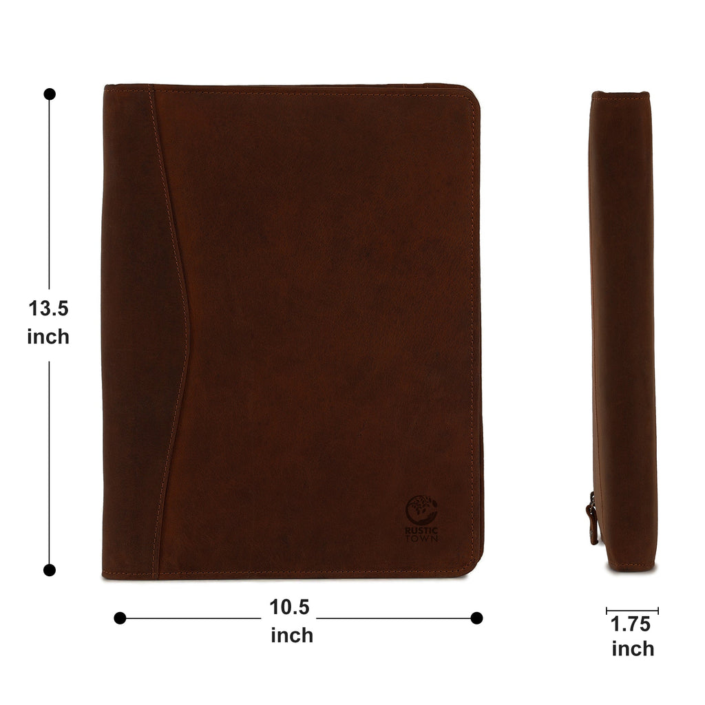 Supreme Business Leather Portfolio (Dark Brown)