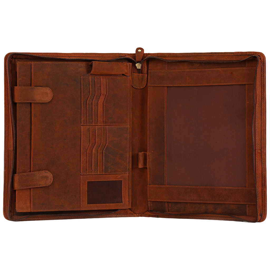 Supreme Business Leather Padfolio (Brown)