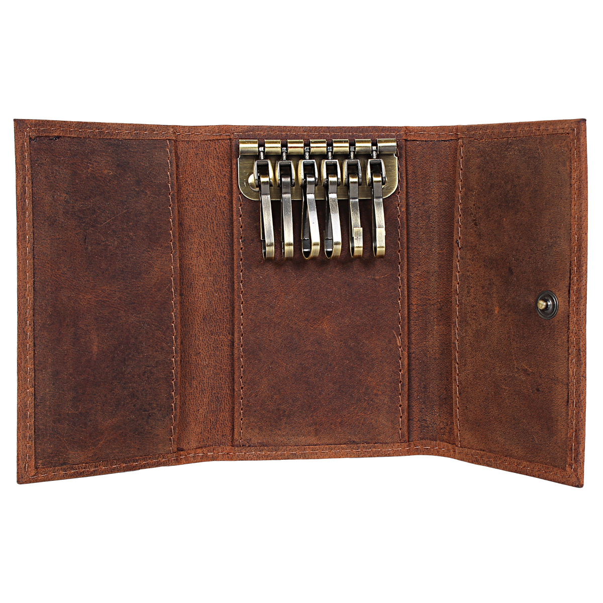 Slim Compact Key Holder - Stylish & Practical Pocket Key Organizer