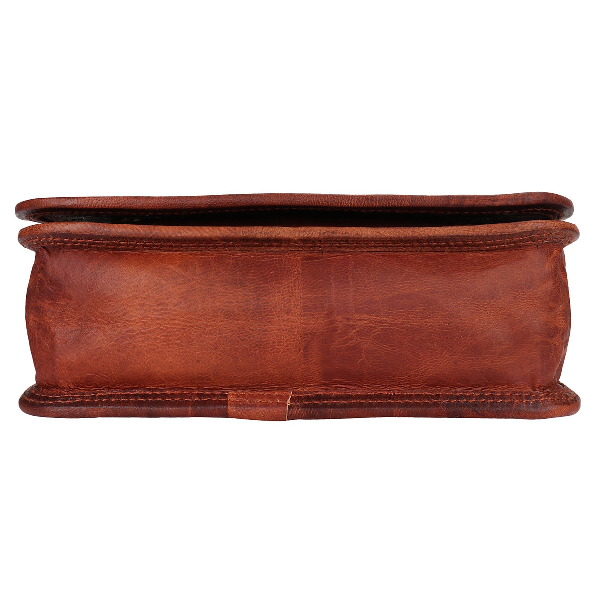 Zeus 11" Leather Crossbody iPad Messenger Bag