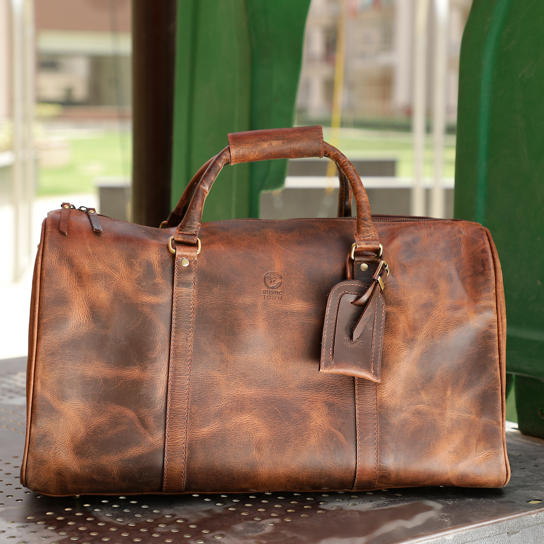 Mulberry mens top duffle bag