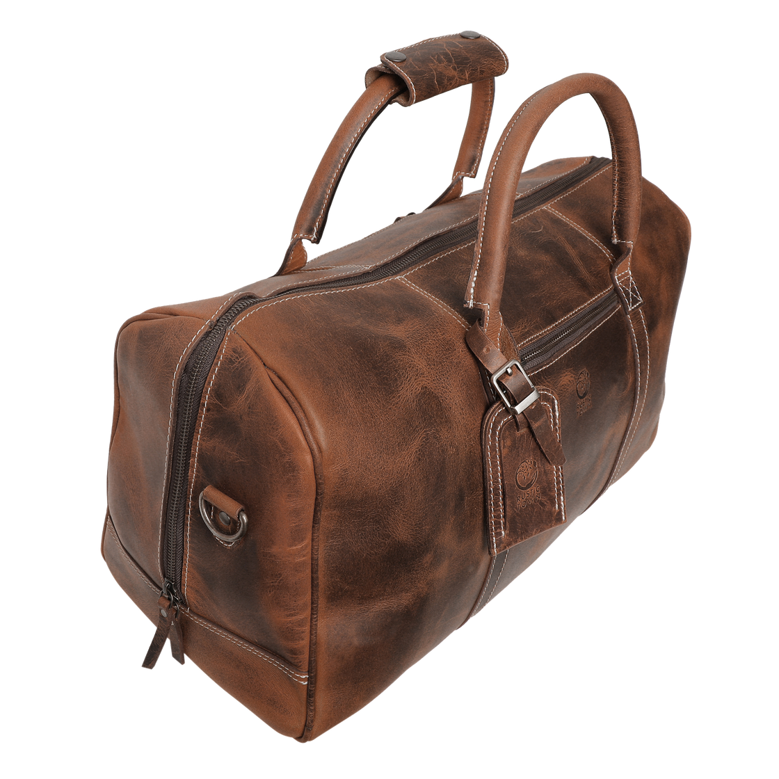 Sasha Carry On Leather Duffle Bag (Mulberry)