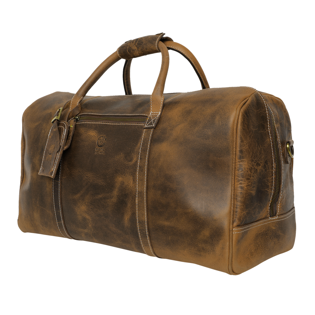 Sasha Travel Duffle Bag (Brown)