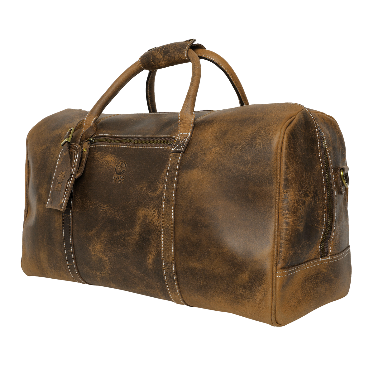 Sasha Travel Duffle Bag (Brown)