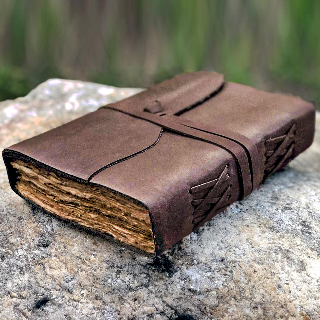 Leather Bound Journal - Handmade