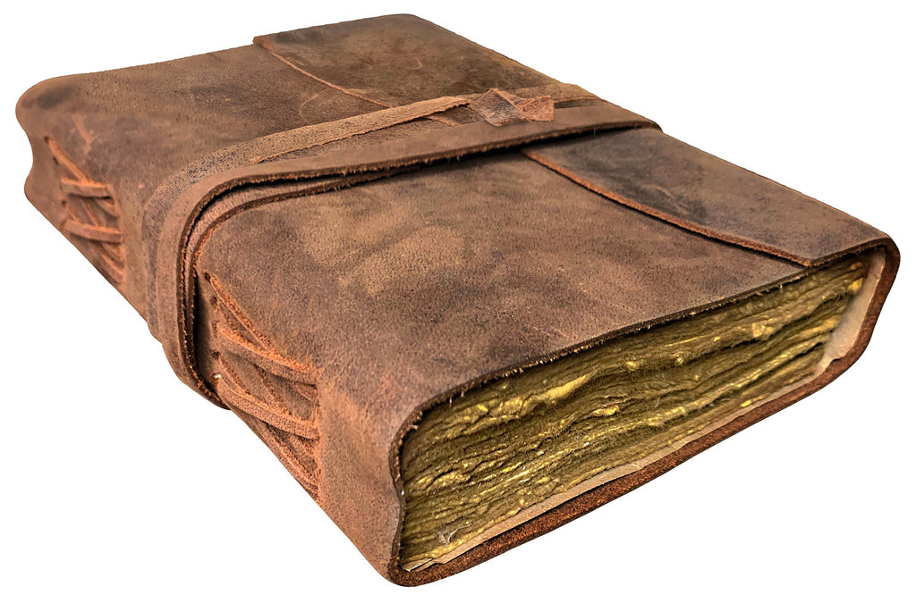 Leather Bound Journal - Handmade